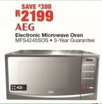 House & Home Electronic Microwave Oven MFS4245SOS offer