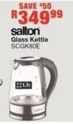 House & Home Salton Glass Kettle SCGK80E offer