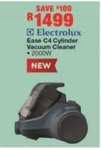 Electrolux Ease C4 Cylinder Vacuum Cleaner 2000W