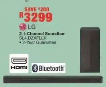 House & Home LG 2.1-Channel Soundbar SL4.DZAFLLK offer