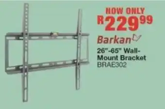 House & Home Barkan 26" -65" Wall-Mount Bracket BRAE302 offer