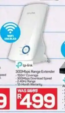 Pick n Pay Hypermarket Tp-Link 300Mbps Range Extender offer
