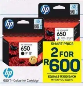 Hp - 650 Tri-Colour Ink Cartridge