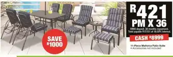House & Home 11-Piece Mallorca Patio Suite offer