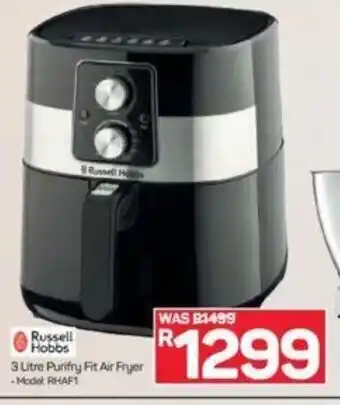 Pick n Pay Hypermarket Russell Hobbs - 3 Litre Purifry Fit Air Fryer offer