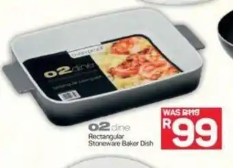 Pick n Pay Hypermarket o2dine - Rectangular Stoneware Baker Dish offer