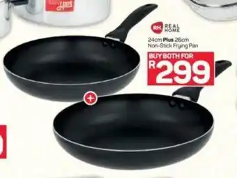 Pick n Pay Hypermarket Real Home 24cm Plus 26cm Non-Stick Frying Pan offer