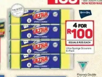 Pick n Pay Hypermarket PnP Ultra Sponge Scourers 6-Pack offer