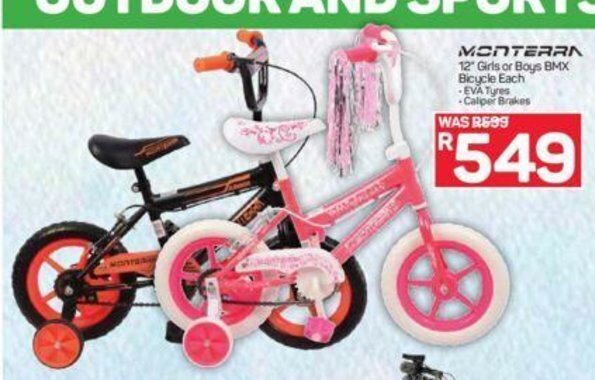 Kiddies bicycles best sale at game