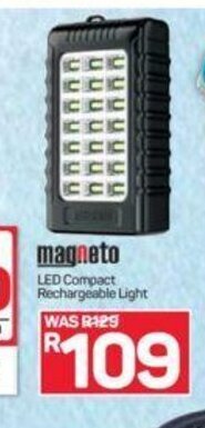Pick n Pay Hypermarket Magneto LED Compact Rechargeable Light offer