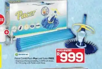 Pick n Pay Hypermarket Zodiac Pacer Combi Pack Plus Leaf Eater Free offer