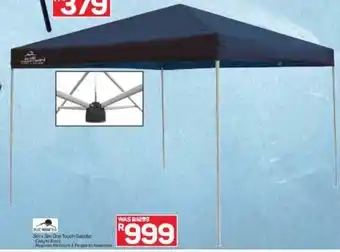 Pick n Pay Hypermarket Blue Mountain 3m x 3m One Touch Gazebo offer