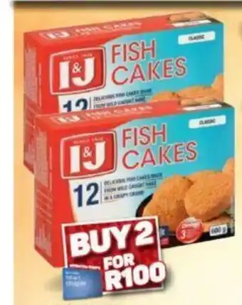 Pick n Pay Hypermarket I&J Fish Cakes 600g offer