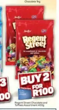 Pick n Pay Hypermarket Regent Street Chocolate and Toffees Assortment 400g offer