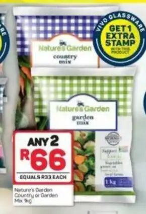 Pick n Pay Hypermarket Nature's Garden Country or Garden Mix 1kg offer