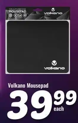 Mouse pad volkano