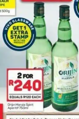 Pick n Pay Hypermarket Orijin Marula Spirit 750ml offer