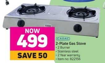 Game Cadac 2-Plate Gas Stove offer