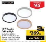 Builders Warehouse Lightworx 18w border ceiling light-each offer