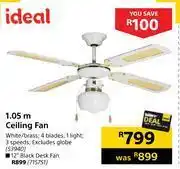 Builders Warehouse Ideal 1.05m ceiling fan offer
