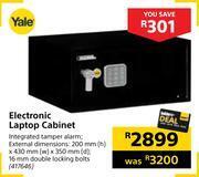 Builders Warehouse Yale electronic laptop cabinet offer