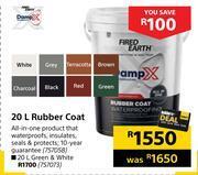 Builders Warehouse Fired earth rubber coat-20l offer