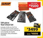 Builders Warehouse Grip 124 piece tool chest set offer