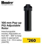 Builders Warehouse Hunter 100mm pop up pgj adjustable rotor offer