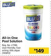 Builders Warehouse Blu 52 all in one pool solution offer