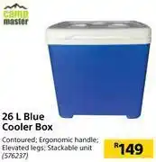 Builders Warehouse Camp master 26 l blue cooler box offer