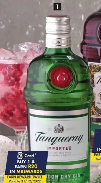 Tanqueray London Dry Gin 750ml