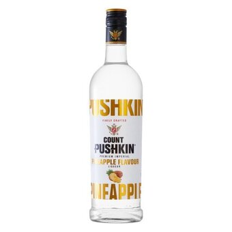 Count pushkin pineapple vodka 750ml