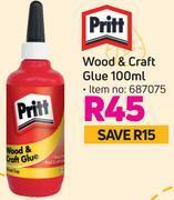 Game Pritt wood & craft glue-100ml offer