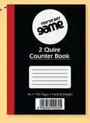 Game Game hard cover books a4 feint margin or quad margin 1 quire 96 pages offer