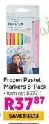 Frozen 8-pack pastel markers 827711