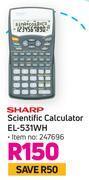 Game Sharp scientific calculator el-531wh offer