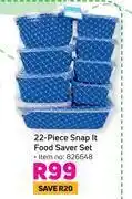 Game 22 piece snap it food saver set offer