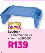 Game Sunny lapdesk assorted colours offer