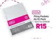 Game Simple choice filing pockets a4-10 per pack offer