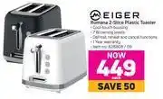 Game Meiger romana 2 slice plastic toaster-each offer