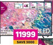 Game Samsung 50" (127cm) qled 4k tv (50q60b) offer