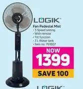 Game Logik fan pedestal mist offer