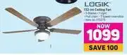 Game Logik 132cm ceiling fan offer