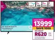 Game Samsung 55" (139cm) qled 4k smart tv (qa55q60bakxxt) offer