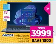 Game Mecer intel celeron laptop offer