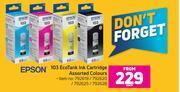 Game Epson 103 eco tank ink cartridge assorted colours-each offer