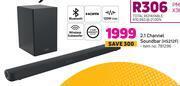 Game Hisense 2.1 channel soundbar hs212f offer