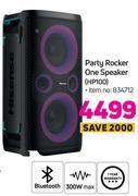 Game Hisense party rocker one speaker hp100 offer