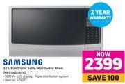 Game Samsung 32l electronic solo microwave oven me9114s1/xfa offer