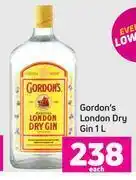 Game Gordon's london dry gin-1l each offer